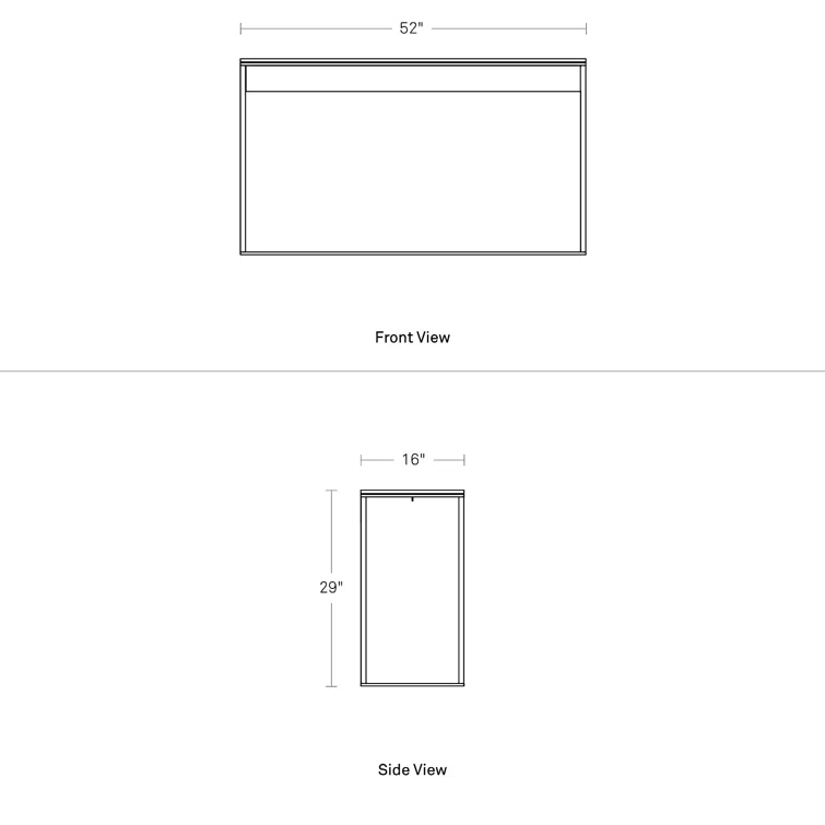 Minimalista 52'' Console Table