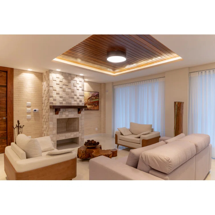 Cylindrical LED Flush Mount Ceiling Light