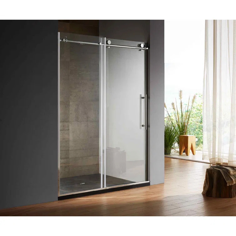 48" W X 79" H Frameless Shower Door