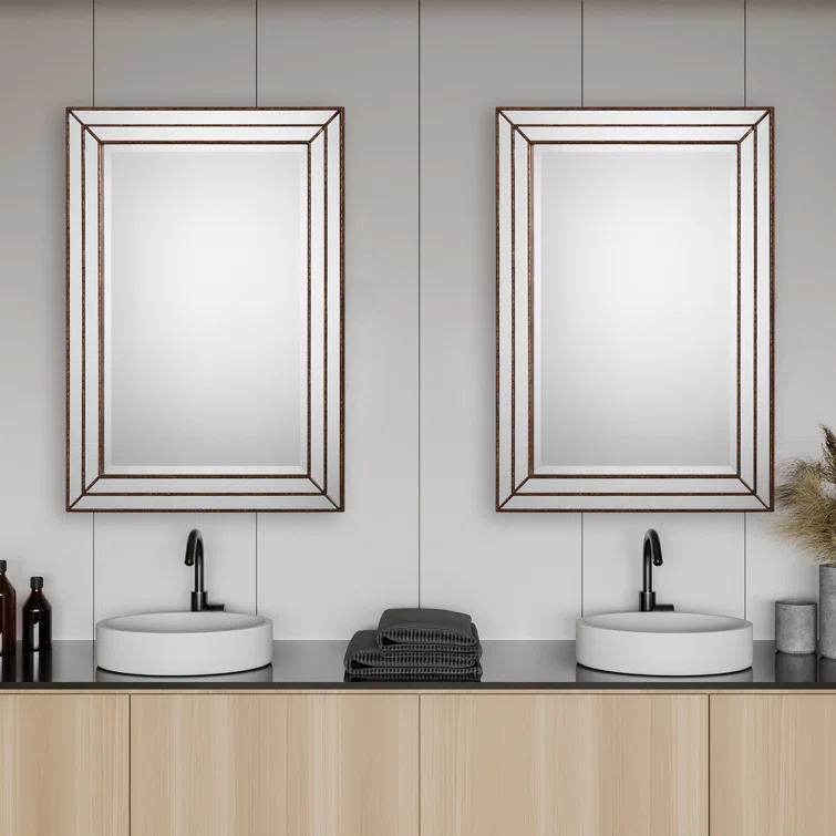 Almyra Glass Rectangle Mirror
