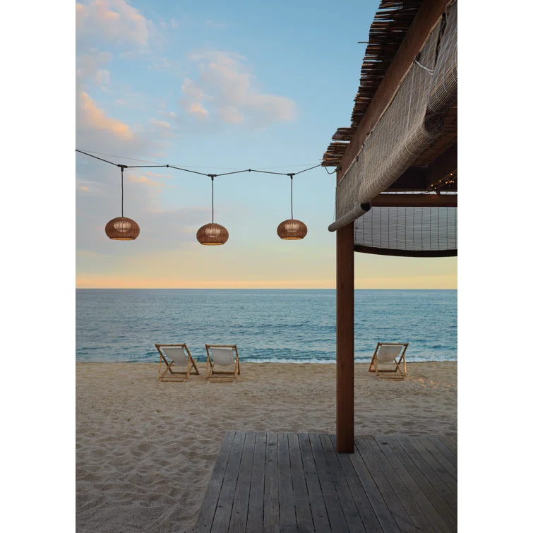 Garota 4 - Light Black LED Dome Pendant