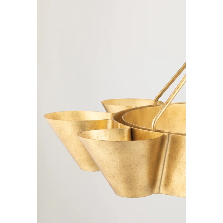 Reeve 8 - Light Dimmable Wagon Wheel Chandelier