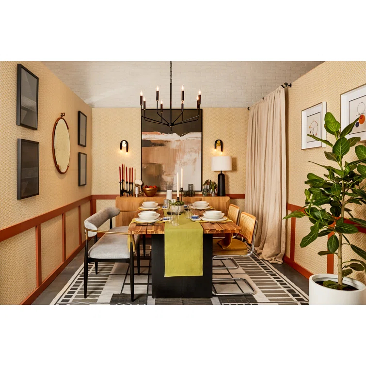 Mitzi Bailey 8 - Light Chandelier in  Aged Brass