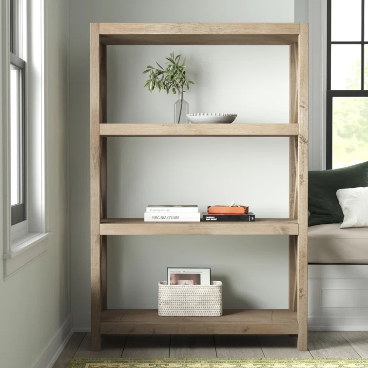 Amett Wide Bookcase