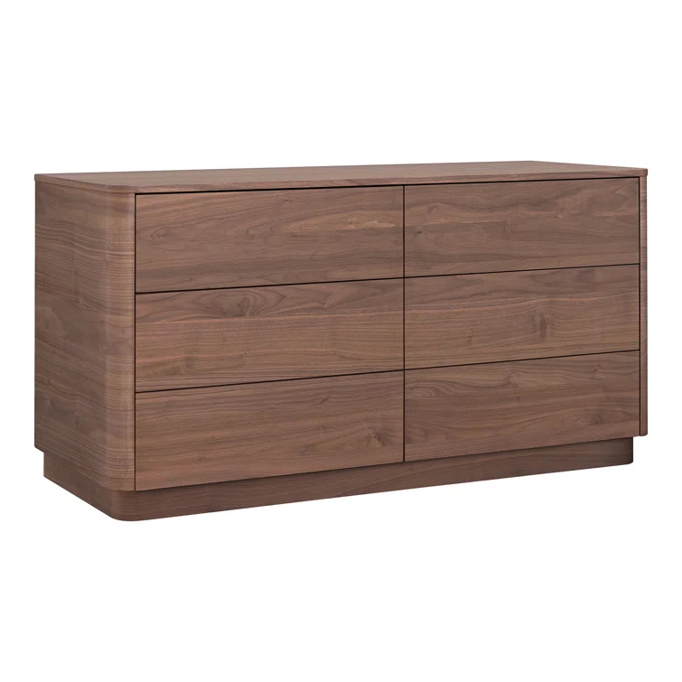 ROUND OFF DRESSER WALNUT