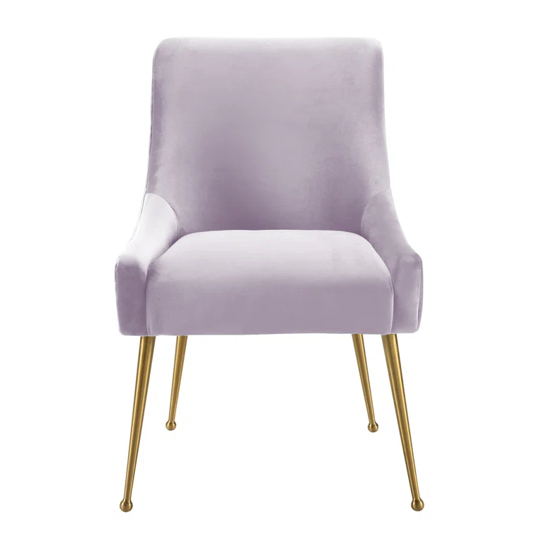 Beatrix 19'' H Velvet Upholstered Side Chair