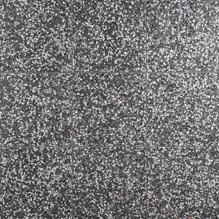 Durham 16.14 in. x 16.14 in. Polished Terrazzo Floor and Wall Tile (3.61 Sq. Ft. / Case)