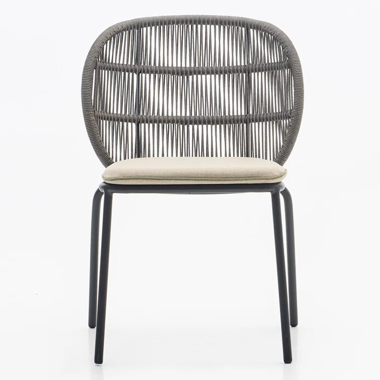 Kodo Outdoor Dining Side Chair with Cushion