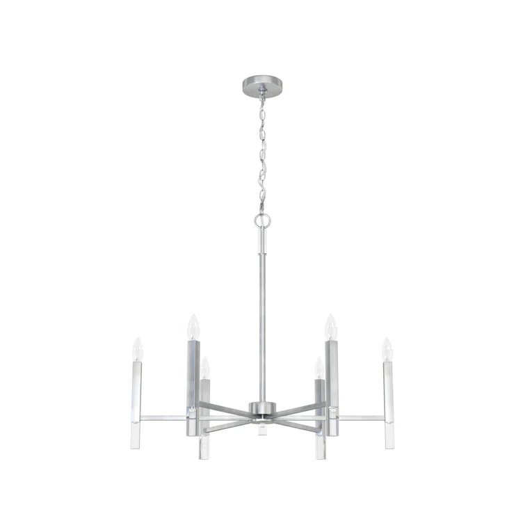 Hunter Sunjai 6 Light Chandelier Light Fixture