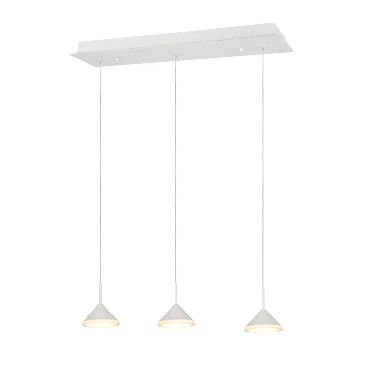Hounslow 3 - Light LED Kitchen Island Pendant