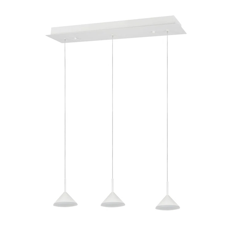 Hounslow 3 - Light LED Kitchen Island Pendant