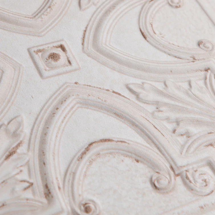 Fitz 8" x 8" Ceramic Patterned Wall Tile