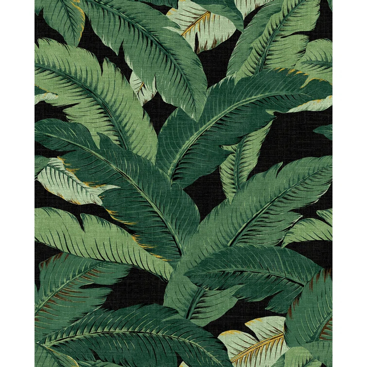 Tommy Bahama Swaying Palms 18' L x 20.5" W Peel & Stick Wallpaper Roll