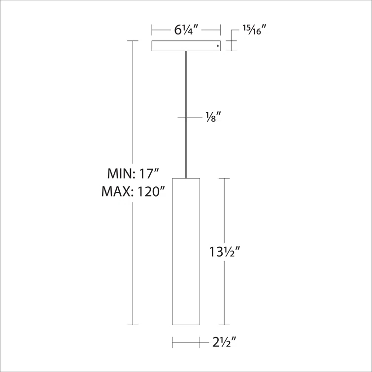 Silo 1 - Light LED Single Pendant
