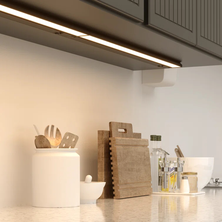 LAGOM 12" Direct Wire Dimmable LED Under Cabinet Lights, Selectable 2700K/4000K/5000K