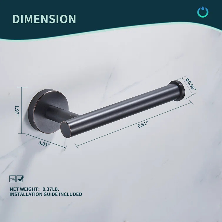 Wall Mounted Toilet Paper Holder