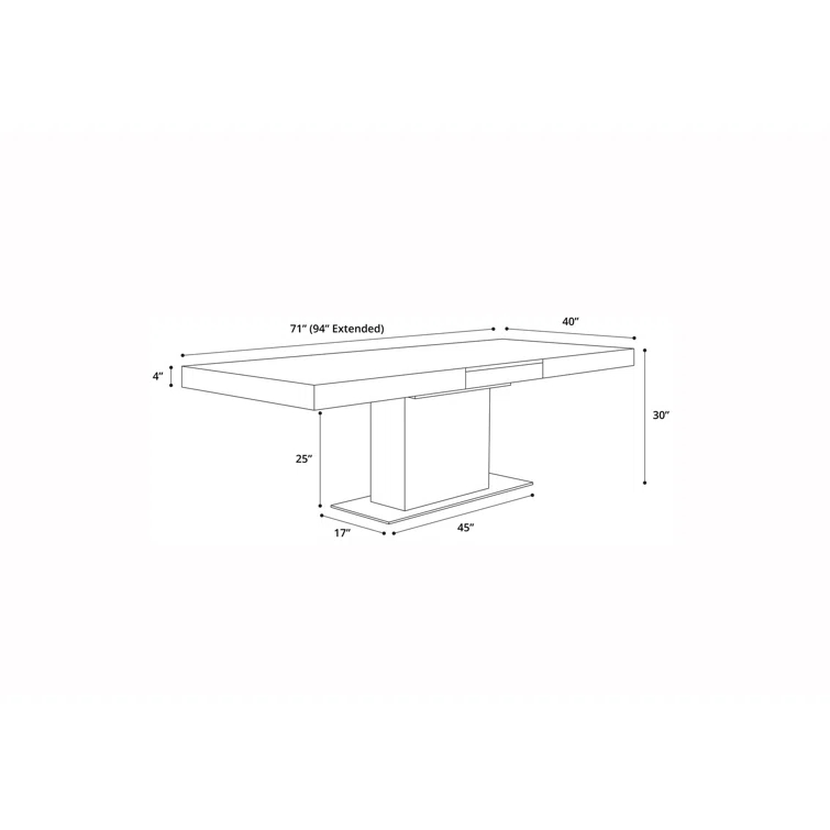 Rectangular Dining Table