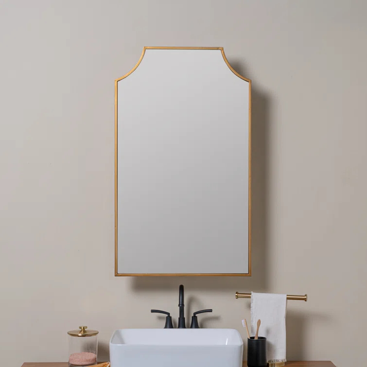 Simone 20.75'' Mirrored Medicine Cabinet