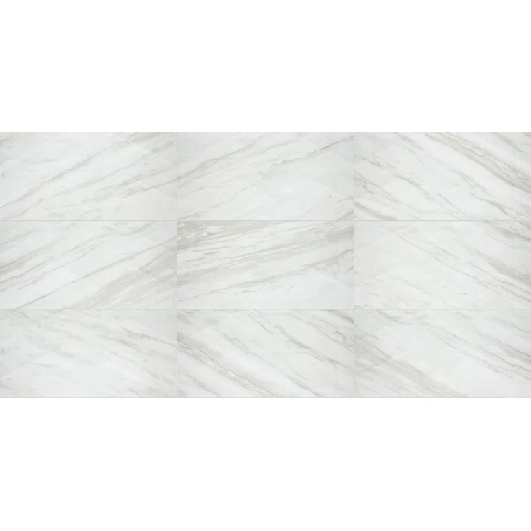 Daltile Perpetuo 12" x 24" Porcelain Marble Look Wall & Floor Tile