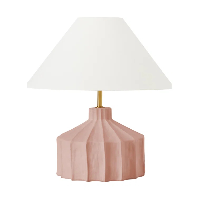 Veneto Table Lamp by Kelly Wearstler - Dusty Rose / Medium