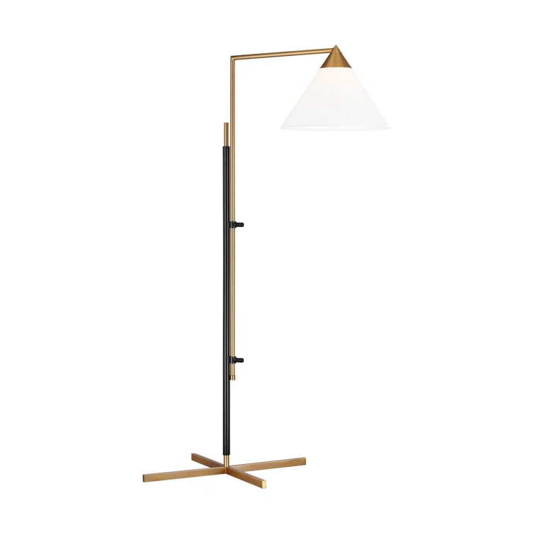Franklin Task Floor Lamp by Kelly Wearstler - Mixed Metal