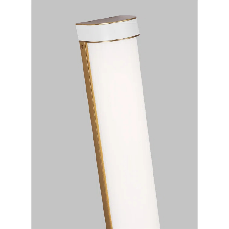 Monroe 24" Gold Dimmable Cylinder LED Vanity Light