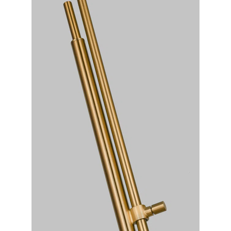 Franklin Task Floor Lamp by Kelly Wearstler - Burnished Brass