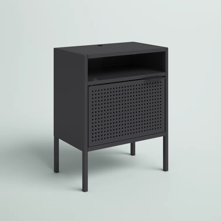 Zander 19'' W Metal Nightstand