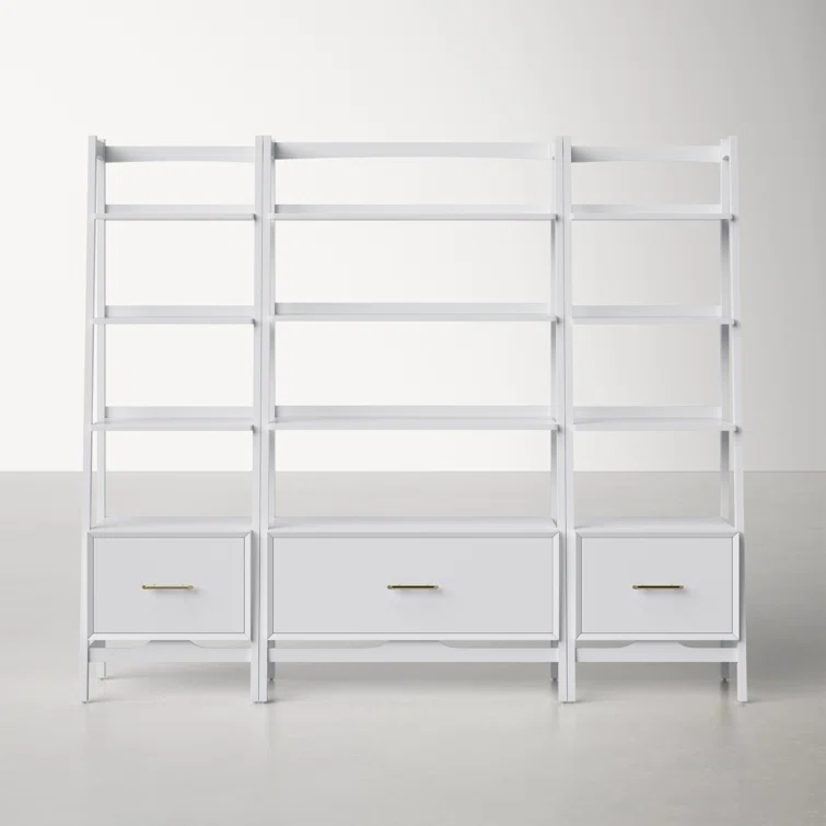Stiles Wide Ladder Bookcase