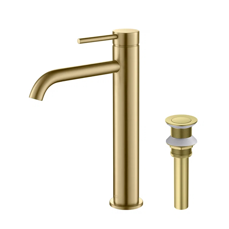 Circular Vessel Sink Faucet Single-handle Bathroom Faucet