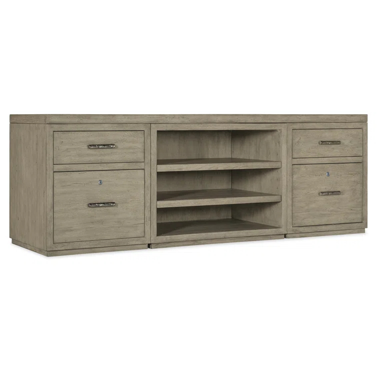 Linville Falls 84'' Wide 4 - Drawer Filing Credenza