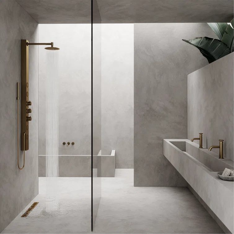 Elan 24" Rectangular Grate Linear Grid Shower Drain
