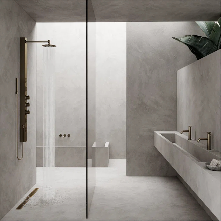 Elan 36" Rectangular Grate Linear Grid Shower Drain