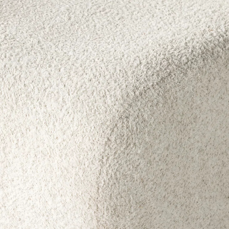 Sheldon Ivory Contemporary Swivel Lounge Chair in Leather
