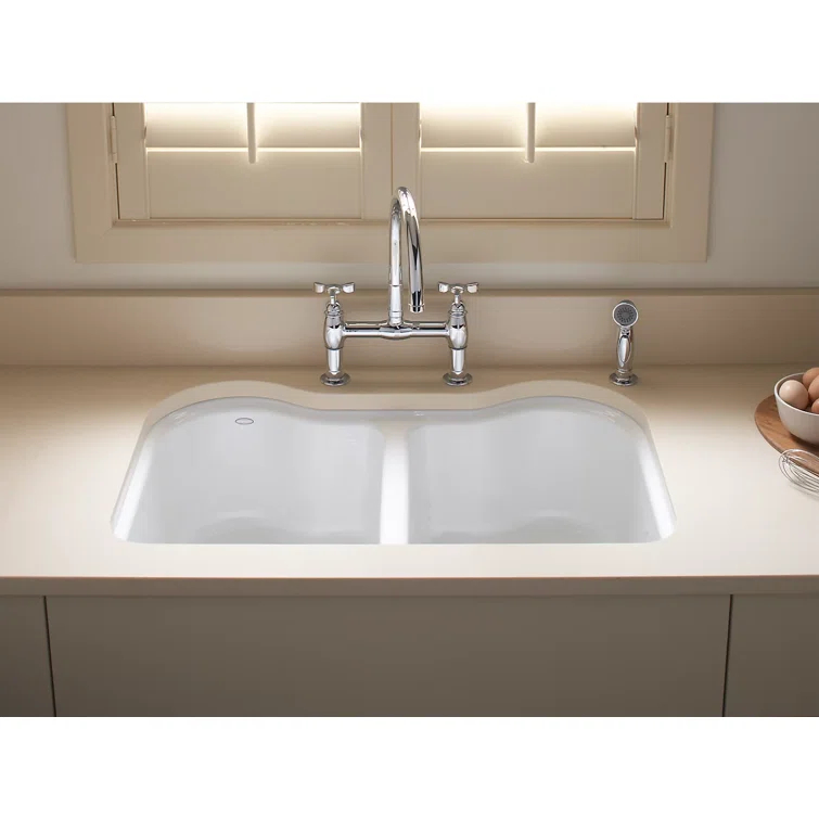 Hartland® 33" L x 22" W Undermount Kitchen Sink