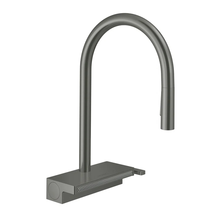 Aquno Select 3-Spray Kitchen Faucet with Pull-Down Spout, 1.75
