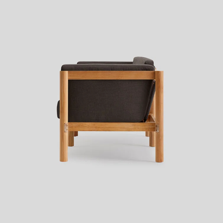 Haven Teak Outdoor Sofa with Sunbrella Cushions