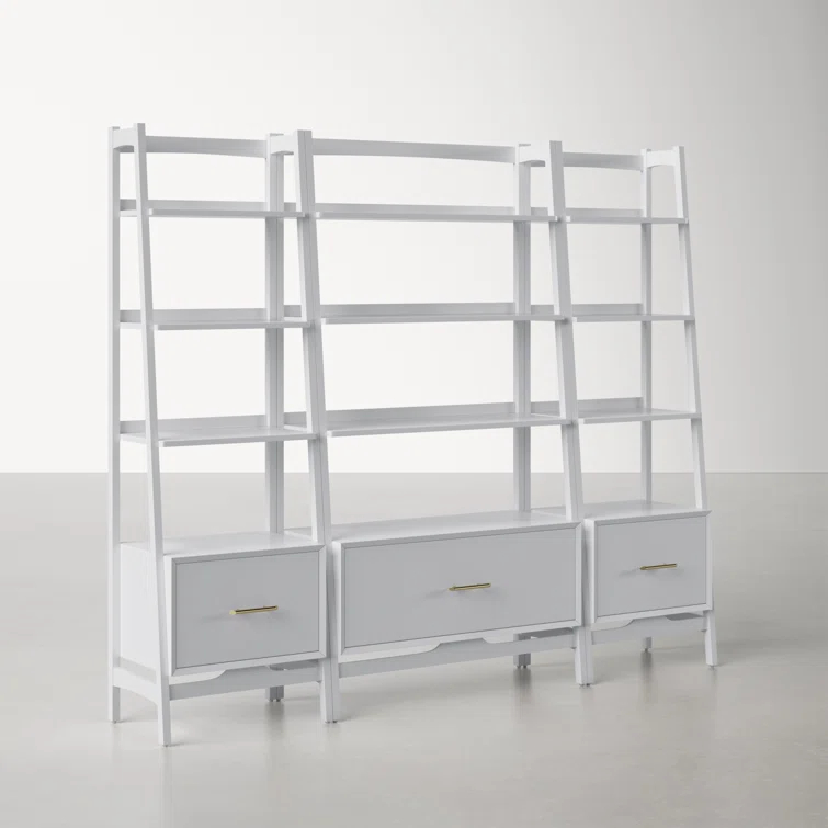 Stiles Wide Ladder Bookcase