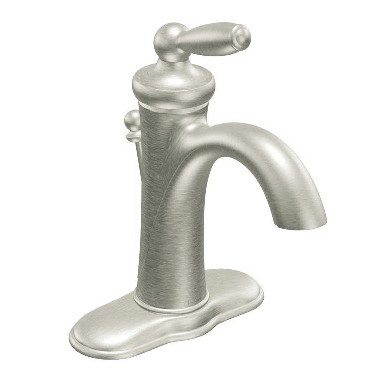 Brantford Single Hole Bathroom Faucet with Drain Assembly