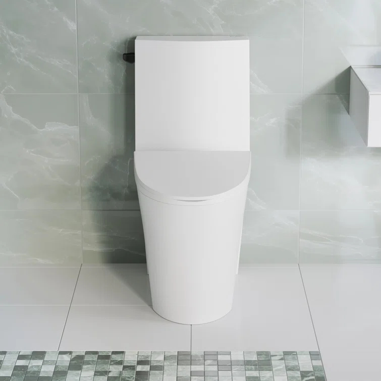 St. Tropez One Piece Elongated Toilet Dual Vortex Flush