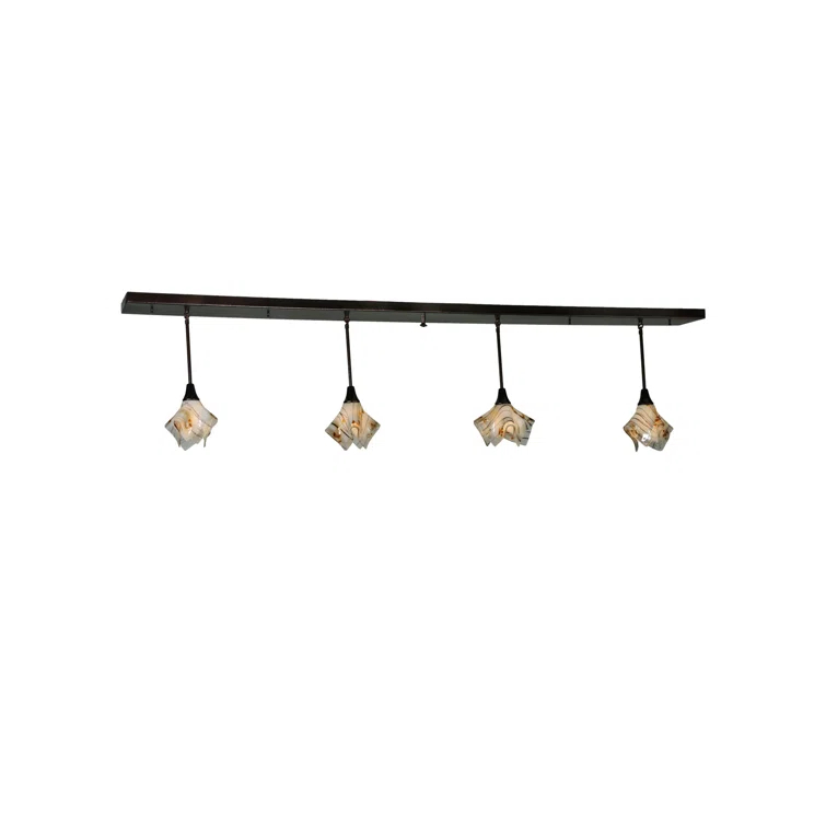 Meyda Lighting Metro Fusion 90.25'' 4 -Light Track Track Kit with Dimmable