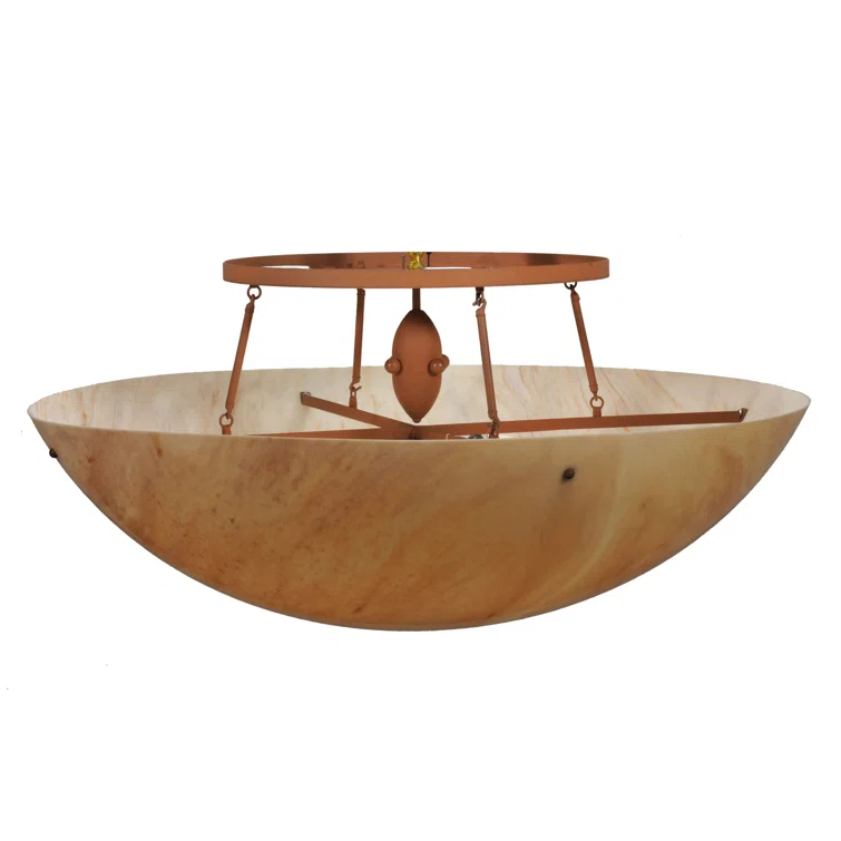 Meyda Lighting Artesia Semi Flush Mount