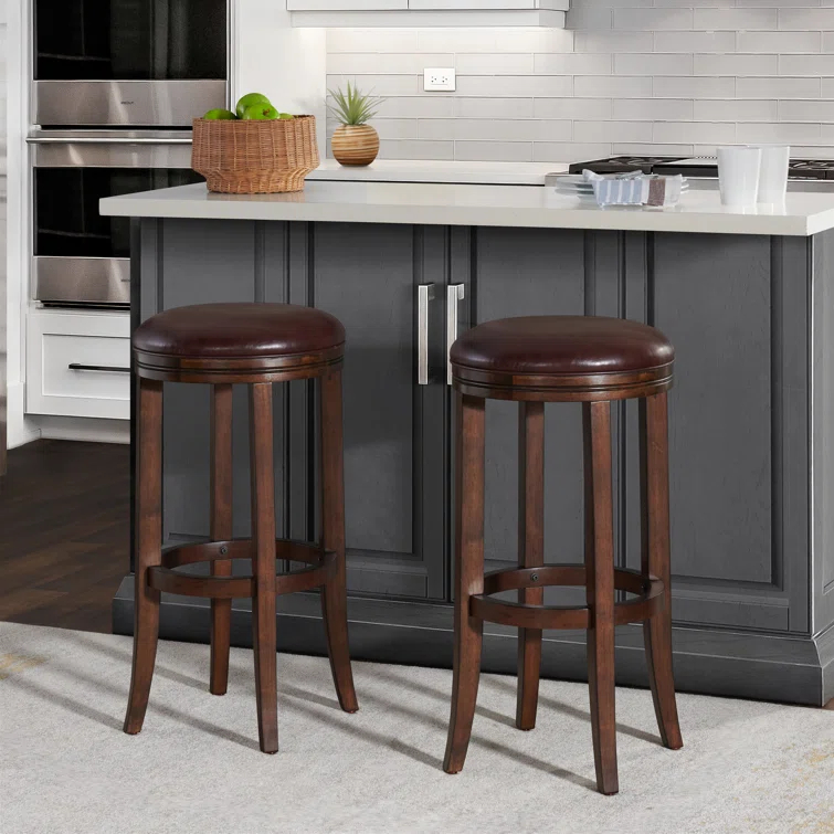 Natick Solid Wood Stool
