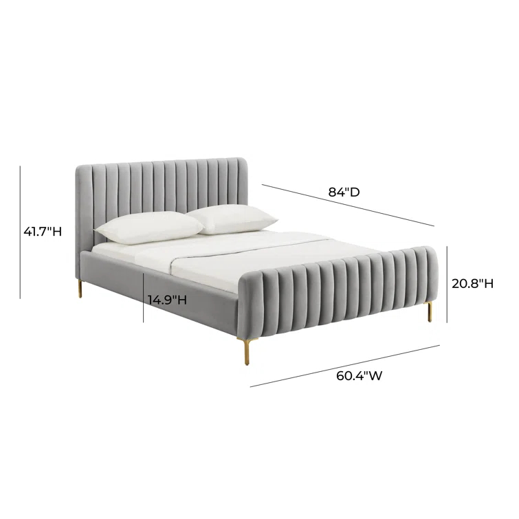 Xzavier Upholstered Platform Bed