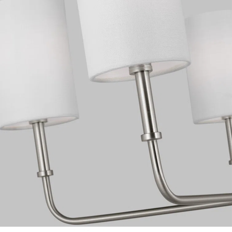 Rowley 5 Light Metal Dimmable Chandelier