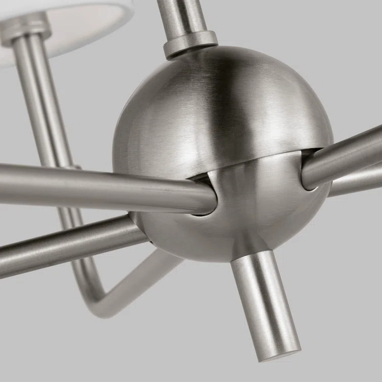Rowley 5 Light Metal Dimmable Chandelier