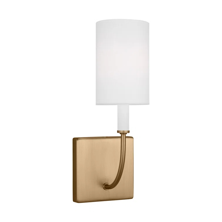 Generation Lighting 4167101-848 Greenwich Vanity, 1-Light 60 Watts, Satin Brass