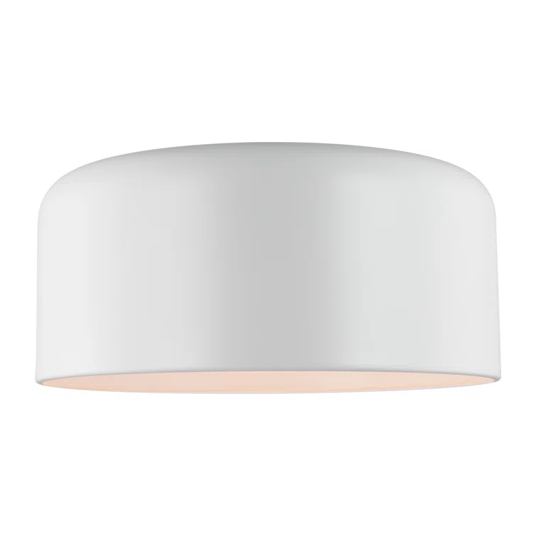 Olaf Flush Mount Light - White / 15.75"Dia