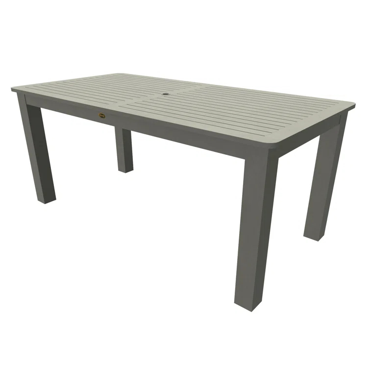 Coastal Teak 84" Rectangular Outdoor Counter Height Dining Table