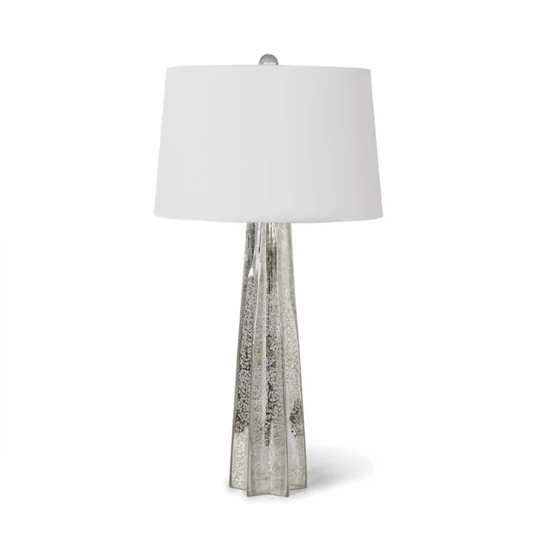 Glass Star Table Lamp
